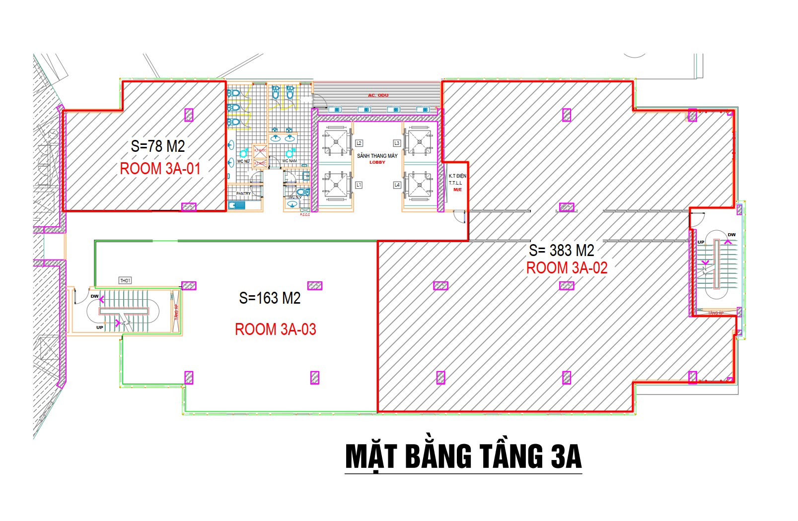 Mặt bằng tòa nhà Horison Tower