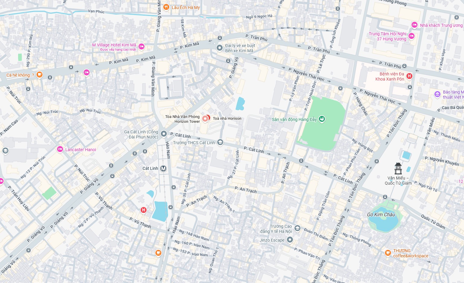 Vị trí tòa nhà Horison Tower